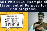 How to write a perfect Statement of Purpose (SOP) I University admissions I PhD Programs