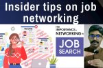 Insider tips on job networking