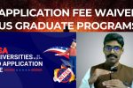 Zero application fee I List of universities with application fee waivers for Fall 2023