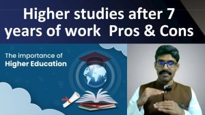 Read more about the article Higher studies after 7 years of work experience