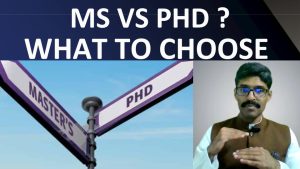 Read more about the article MS vs PhD I Which program makes more sense and what to choose I The complete smackdown in 14 points