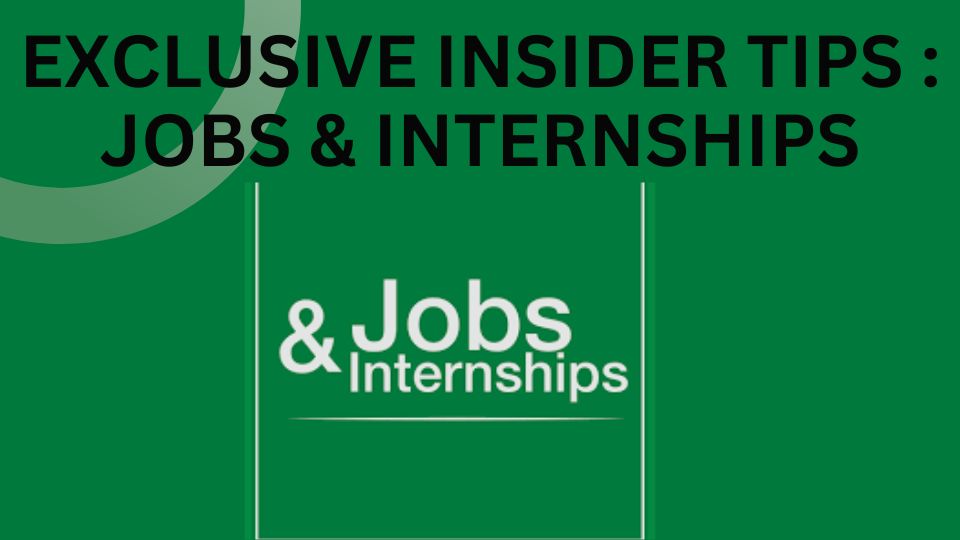 You are currently viewing FFE Student discussion: Internship and Job search tips 4/6