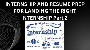 Read more about the article FFE Student discussion: Internship and Job search tips 2/6