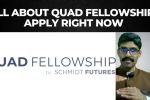 QUAD fellowship announced today I full scholarship for MS, STEM MBA and PhD programs I Apply now