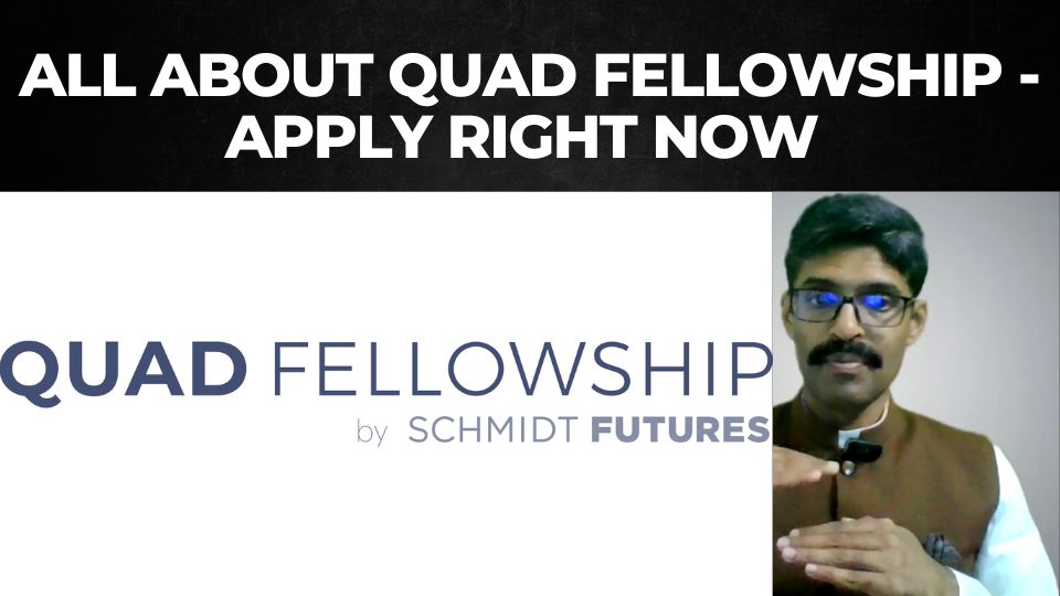 You are currently viewing QUAD fellowship announced today I full scholarship for MS, STEM MBA and PhD programs I Apply now