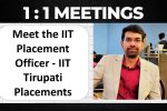 IIT Tirupati I Meet the IIT Placement officer I Discussion on Placements and Careerbolt partnership