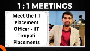 Read more about the article IIT Tirupati I Meet the IIT Placement officer I Discussion on Placements and Careerbolt partnership