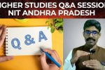 Higher studies Q&A session with NIT Andhra Pradesh