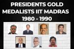 What happened to Presidents Gold Medal winners? IIT Madras toppers from 1980-1990