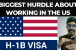 Biggest hurdle to working in USA I limited H1B visas I Think before taking big loans